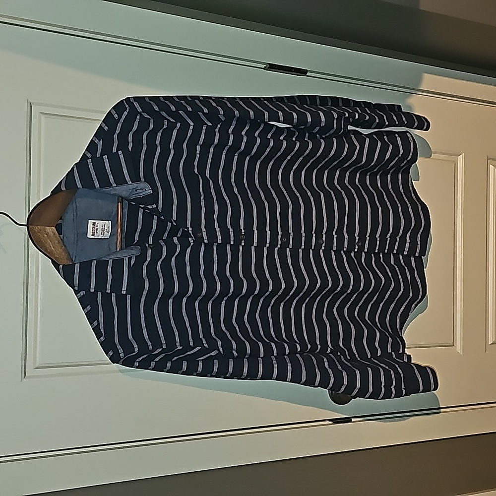 Men's Mossimo stripped long sleeve L - Picture 1 of 3